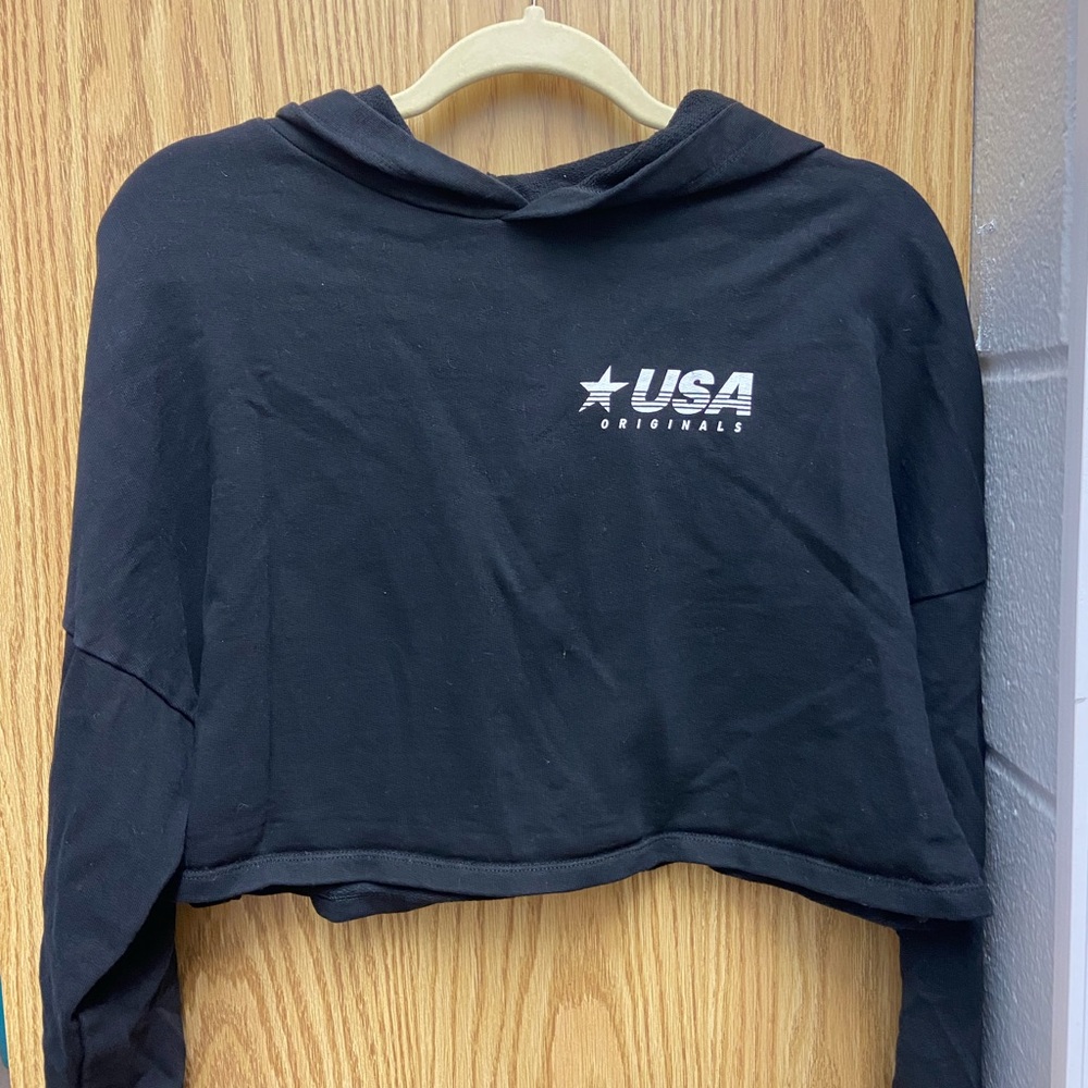 Crop top sweatshirt